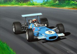 Jackie Stewart Painting