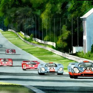 Le Mans 1970 Painting