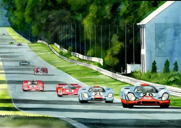 Le Mans 1970 Painting