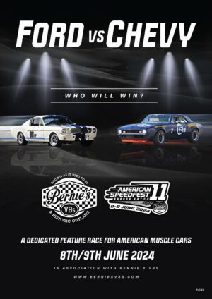 Ford vs Chevy Poster